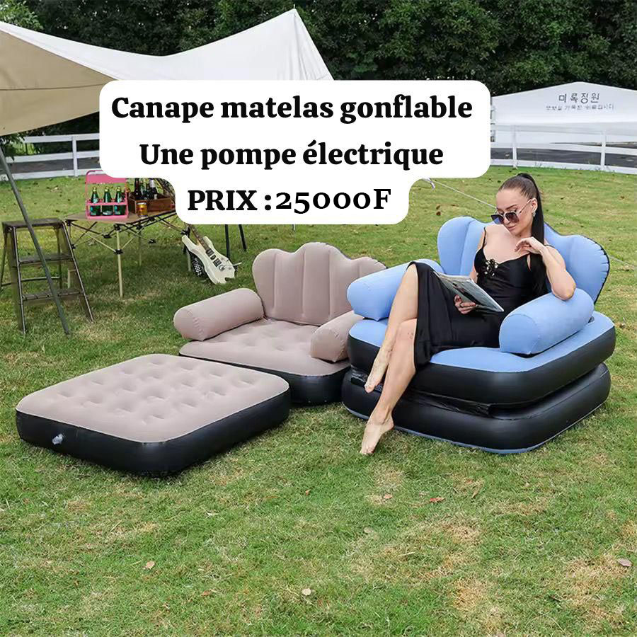 Canape Matelas Gonflable 2-en-1